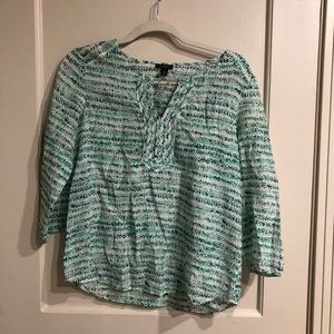 Ann Taylor summer blouse
